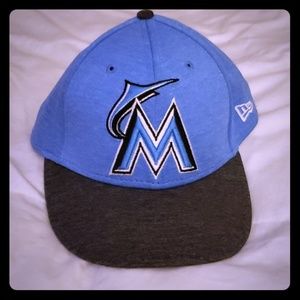 Marlin's New logo custom fitted hat